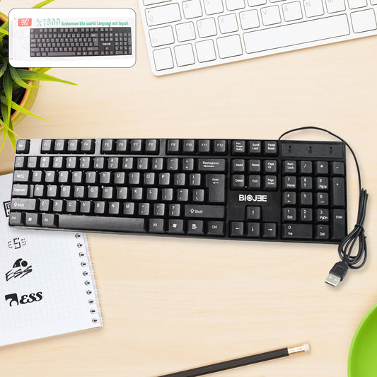 Wiredusb Keyboard 104 Keys (1 Pc)