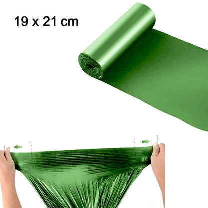 Bio-Degradable Eco Friendly Garbage  Trash Bags Rolls (24X32 Cm  1 Pc  Mix Color)