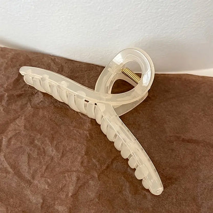 Big Plastic Hair Claw Clips Strong Clips (1 Pc  Mix Color) Hair Accessories