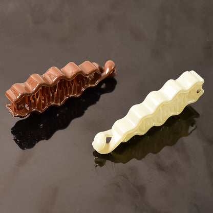 Plastic Hair Claw Clips Strong Clips (1 Pc  Mix Color)