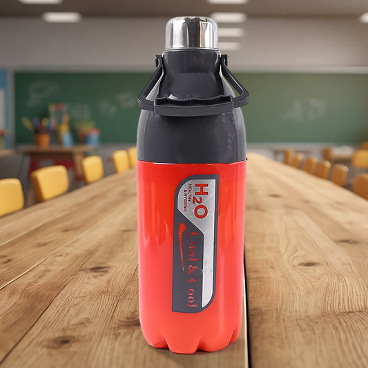Plastic Sports Bottle Insulated Leakproof Bpa-Free (1400Ml  Mix Colour)