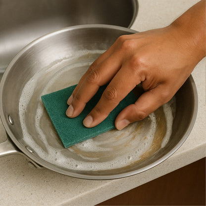 Pro Clean Heavy-Duty Kitchen Scrubber Pad  4X6 Inch (1 Pc)