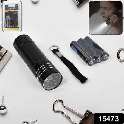 Portable Mini Torch Super-Bright Mini 3Aaa Battery Operated (Battery Included 1 Pc