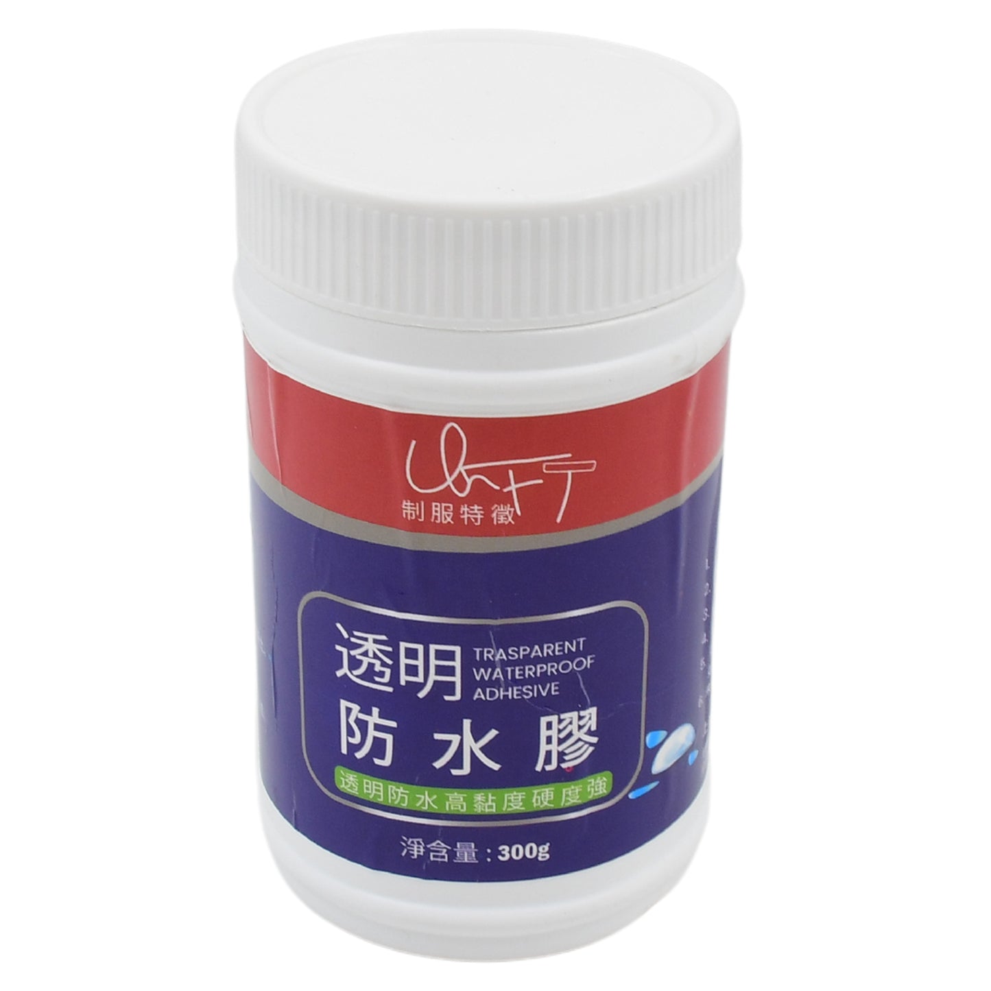 Transparent Waterproof Glue 300G Without Brush (1 Pc)