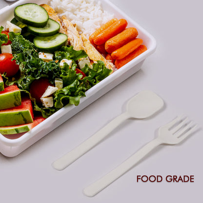 Plastic Forks  Spoon Cutlery-Utensils Parties Dinners Catering Services Family Gatherings ( Pack Of 2)