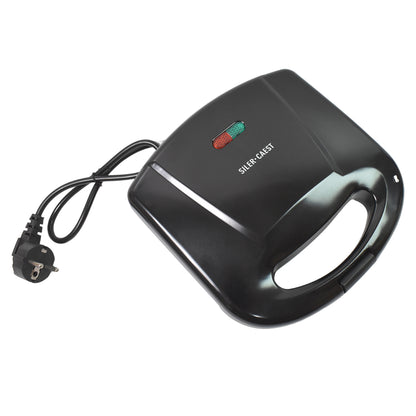 Waffle Maker Makes 2 Square Shape Waffles Non-Stick Plates Easy To Use With Indicator Lights