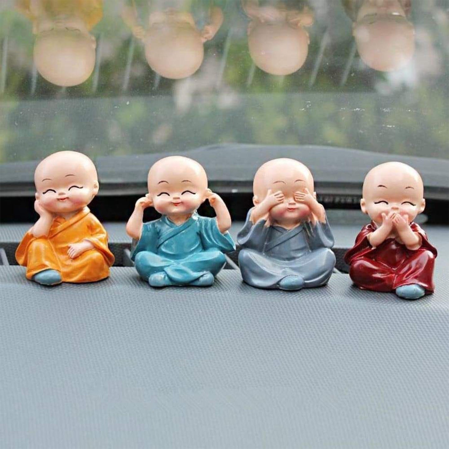 Baby Buddha 4Pc And Show Piece Used For House Office And Official Decorations Etc.