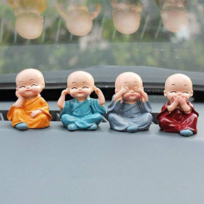 Baby Buddha 4Pc And Show Piece Used For House Office And Official Decorations Etc.