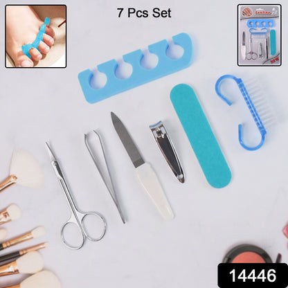 7 In1 Manicure Set Tool Kit (7 Pcs Set)
