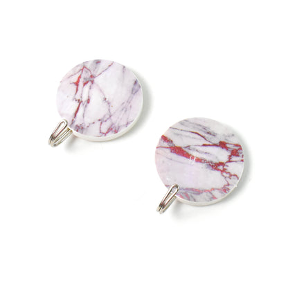 Multipurpose Strong Round Hook Self-Adhesive Hooks (2 Pc Set)