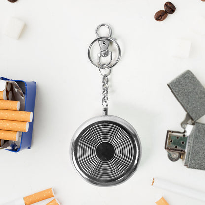 Minipocket Ss Ashtray With Keyring (1Pc)