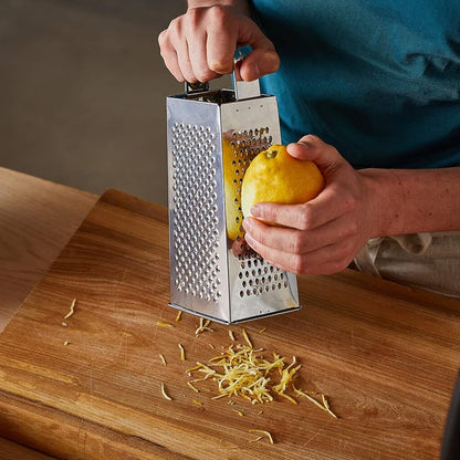 Supermom Premium 5-In-1 Stainless Steel Grater And Slicer