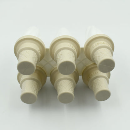 6 Pc Ice Cream Mold Used For Making Ice-Creams In All Kinds Of Places Including Restaurants And Ice-Cream Parlours Etc.
