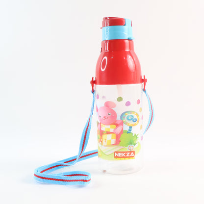 Plastic Tranparent Sports Insulated Water Bottle With Dori  Straw Easy To Carry High Quality Water Bottle Bpa-Free  Leak-Proof For Kids School For Fridge Office Sports School Gym Yoga (1 Pc 800Ml)