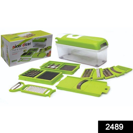 Plastic 13-In-1 Manual Vegetable Graterchipser And Slicer