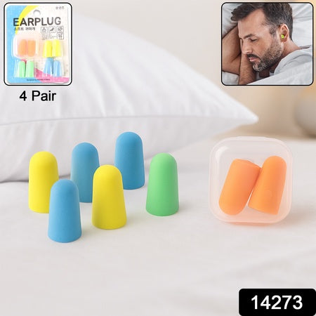 Softfoam Noise-Cancelling Earplugs 4 Pairs