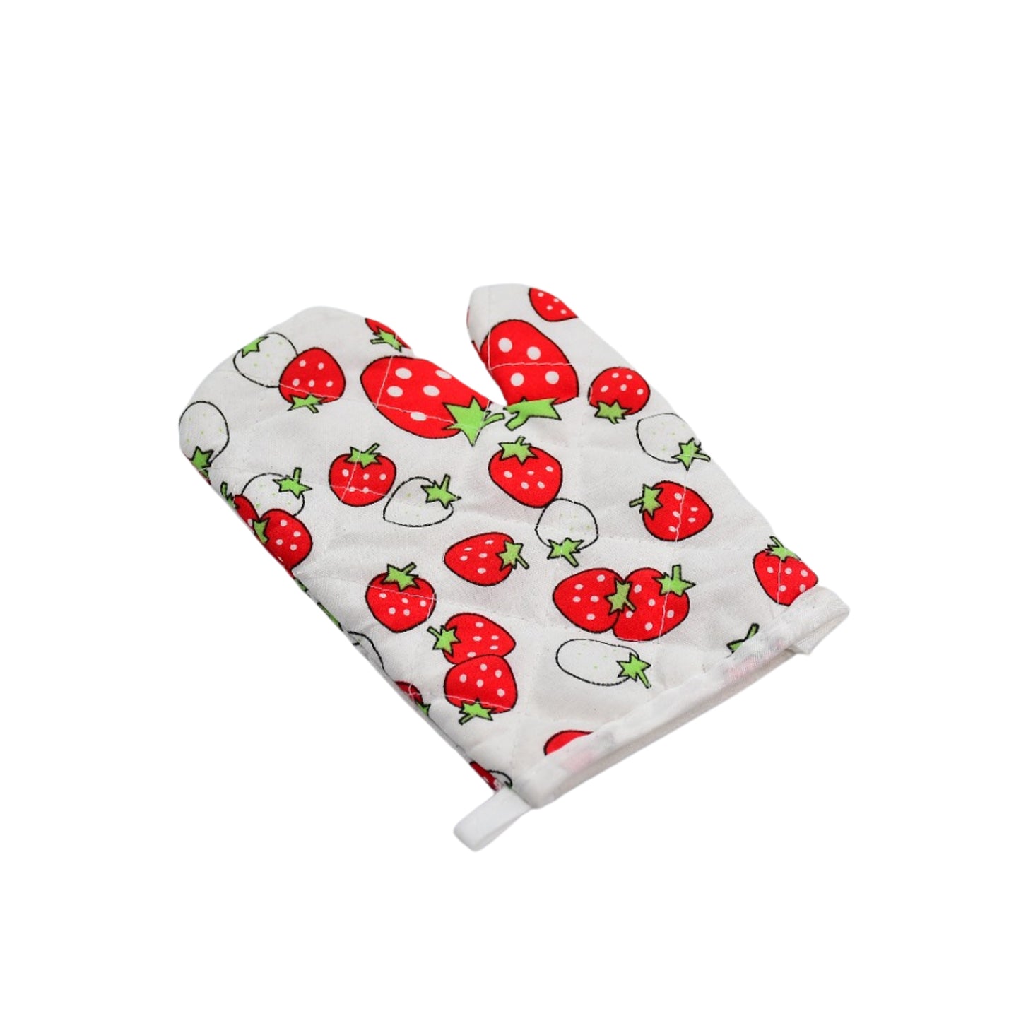 Designer Multicoloured Oven Mitt And Pot Holder