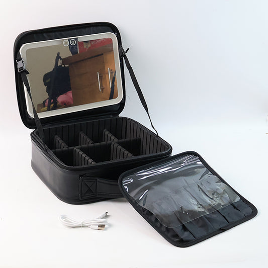 Blackpremium Led Light Makeup Organizer Box (1 Pc)
