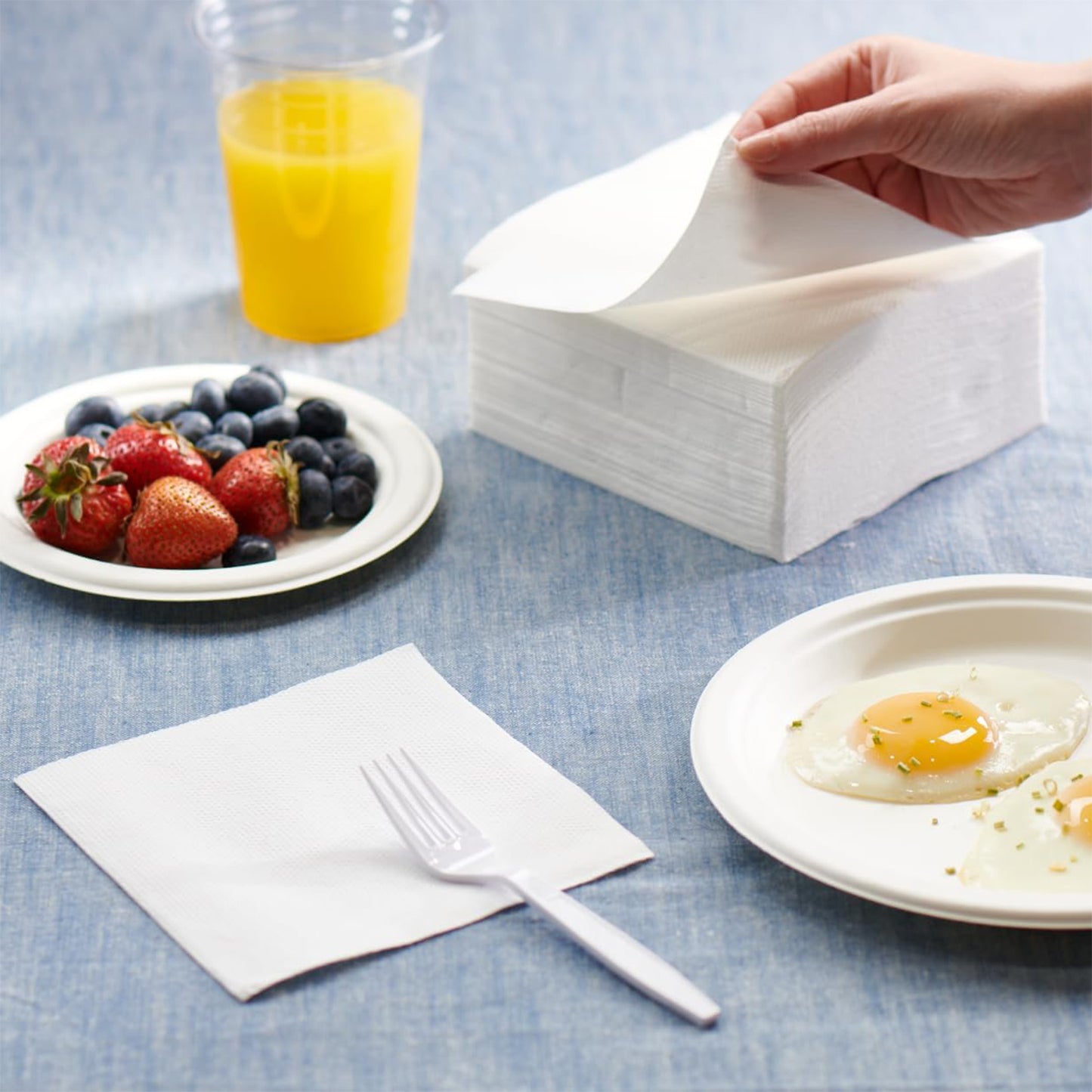 Softabsorbent Disposable Tissue Napkins   Paper (75 Pc)