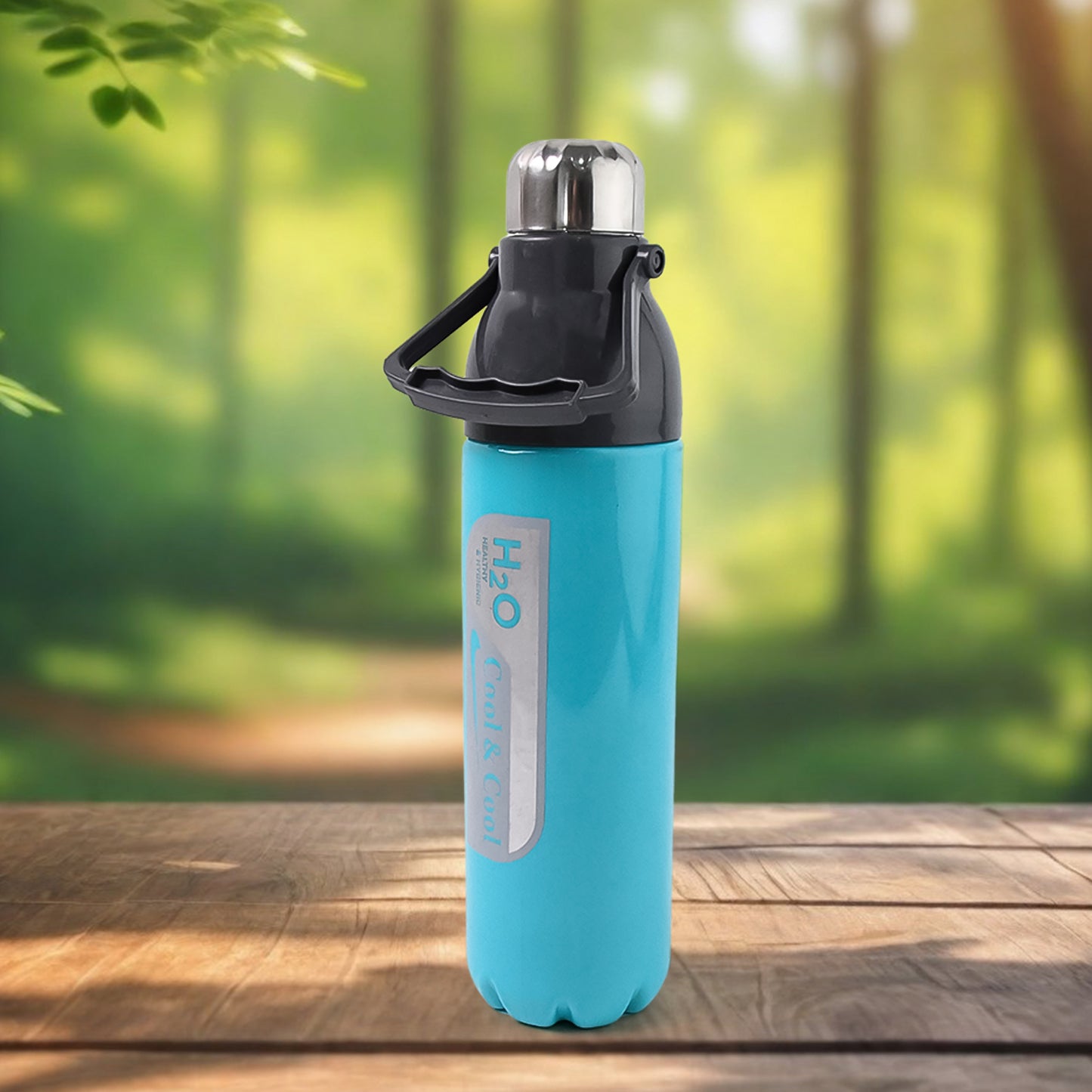 Plastic Sports Bottle Insulated Leakproof Bpa-Free (1100Ml  Mix Color)