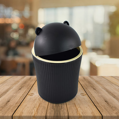 Apexmini Tabletop Dustbin (1 Pc  1200 Ml  Mix Color)