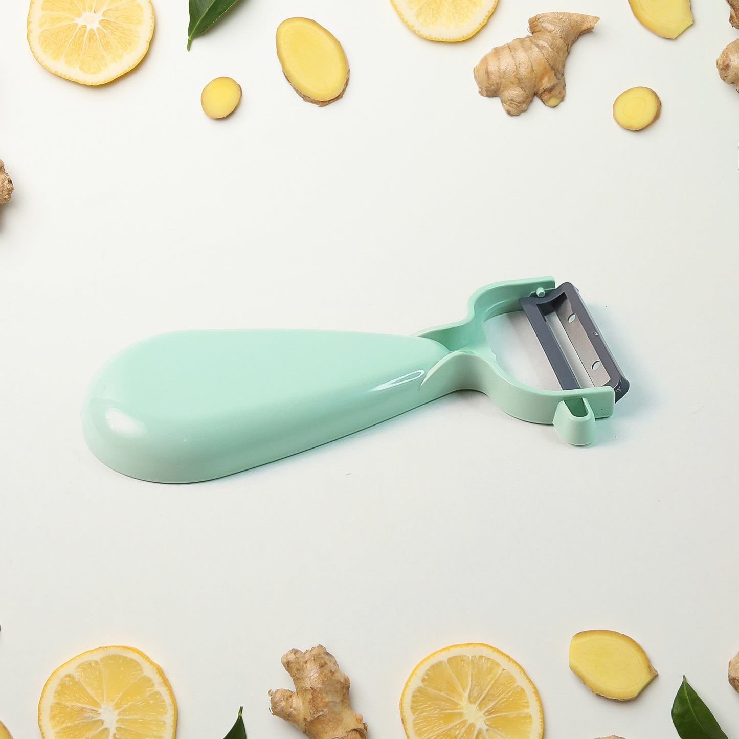 Apexmultipurpose Ginger Peeler With Stainless Steel Dual Blade