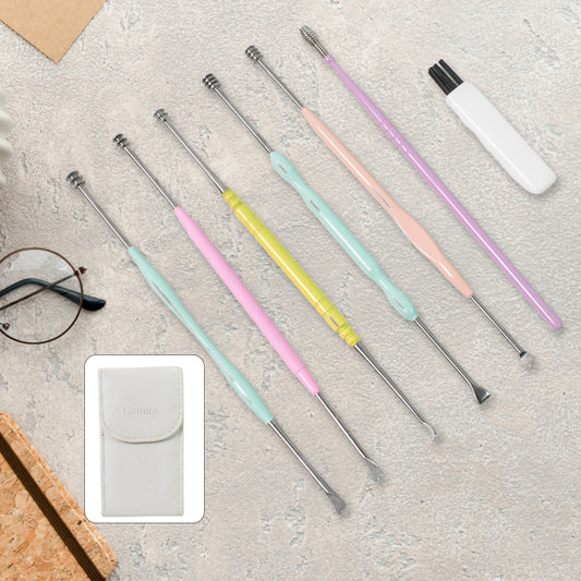 7 Pcsearwax Removal Kit  Ear Cleansing Tool Set