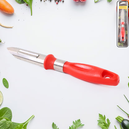 Multipurpose 2-In-1 Stainless Steel Knife  Peeler (1 Pc)