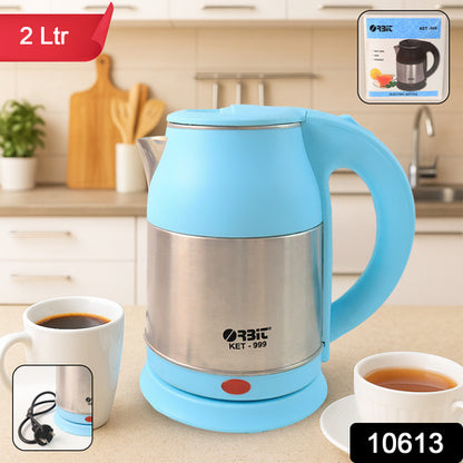 Orbitelectric Kettle With Stainless Steel Body (1 Pc  2 Ltr)