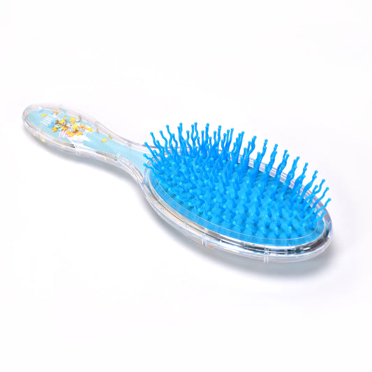 Hair Brush For Kids Detangling Anti-Static Soft Massage For Braids Curly Straight Long Or Short Wet Or Dry Hair (Multi-Design)