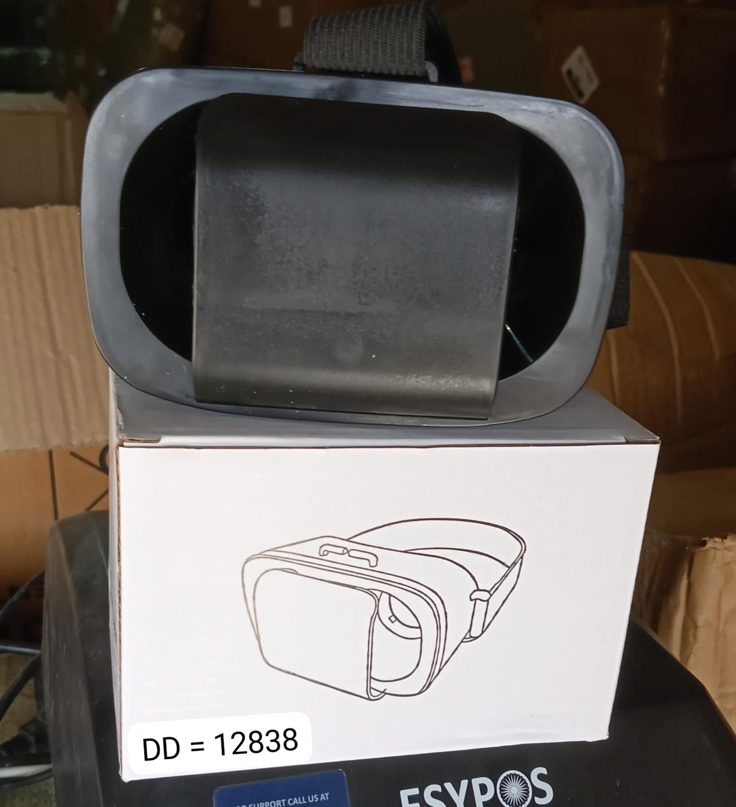 3D Vr Glasses Virtual Reality Goggles Headset For All Smartphonevr Goggles-For 3D Vr Movies Video Games (1 Pc)