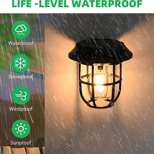 Solarlantern Wall Lights Fixtures With Motion Sensor (1 Pc)