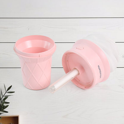 Ice Cream Cone Shape Air Freshener Humidifier (1Pc  Pink)