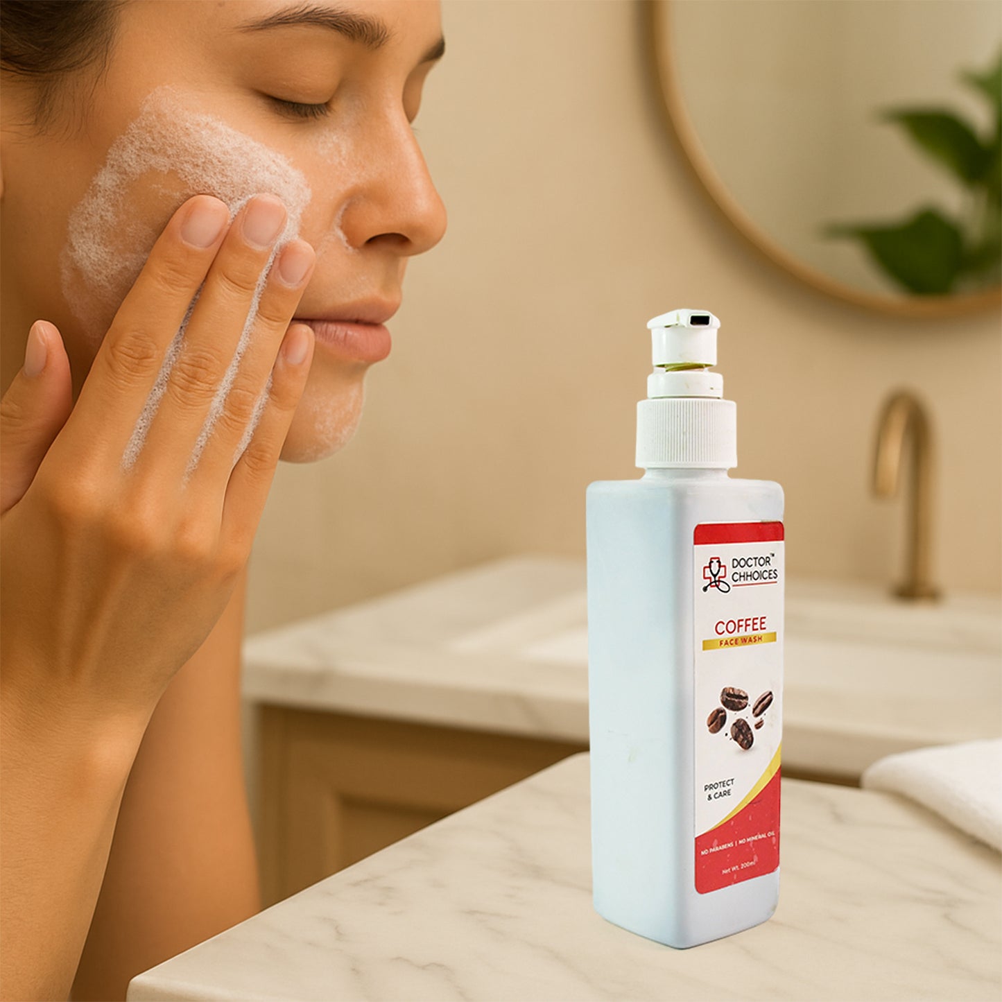 Doctor Chhoices Coffee Face Wash  200Ml (1 Pc)