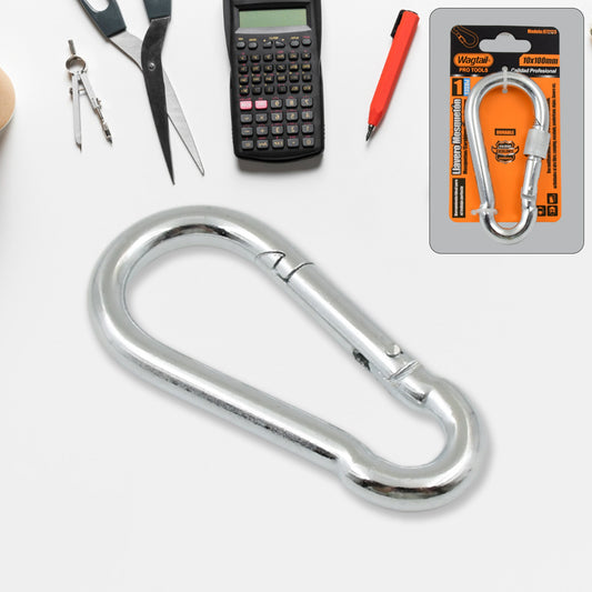 Snaphook With Screw-Stainless Steel Snap Hook Clip Heavy Duty Carabiner Clip (10100 Mm  1 Pc)