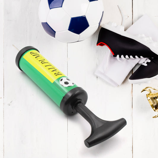 Inflator Air Ball Pump Soft Bouncing Ball Development Kids Toy Sports Plastic Pump For Soccer Basketball Football Volleyball Ball (17 Cm)