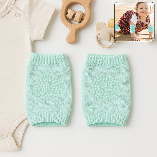 Mintgreen Toddler Wool Knit Leg Warmer (Knee Guard)