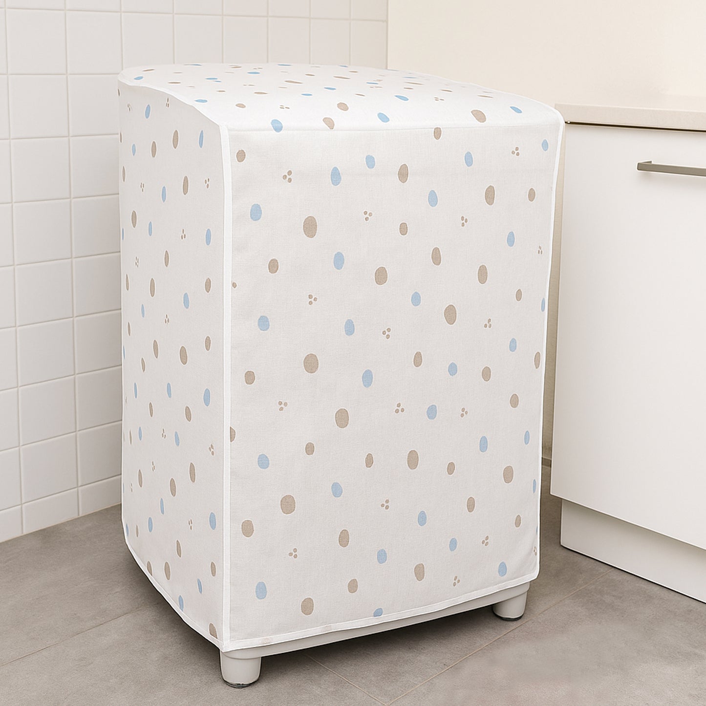 Washing Machine Cover Tumble Dryer Cover Sun Protection Dustproof Washing Machine Protective Cover (75X46X85 Cm)