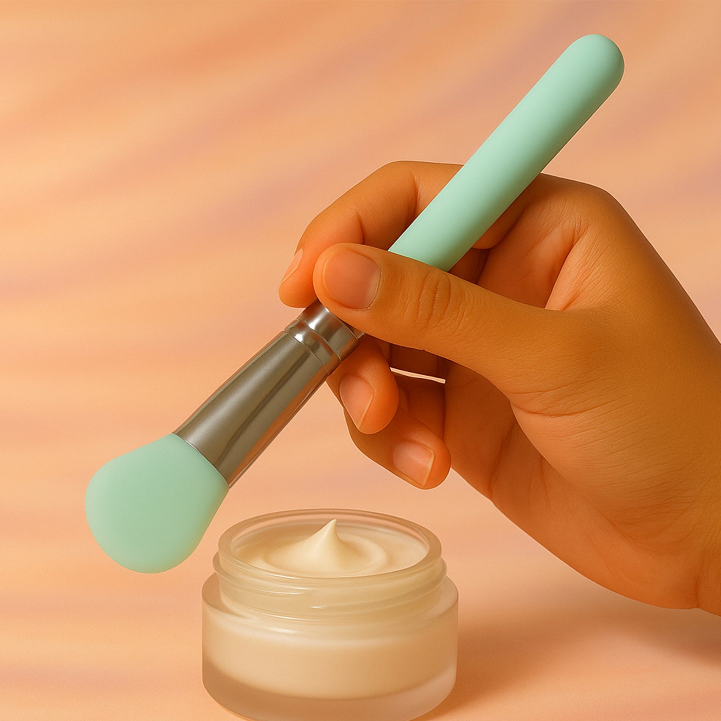 Softsilicone Face Mask Applicator Brush (1 Pc)