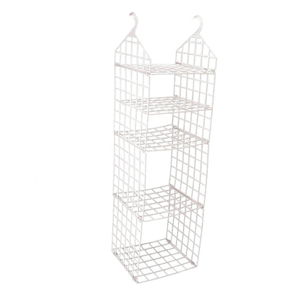 Multipurpose 5 Layer Folding Clothes Storage Rackscloset For Students Wardrobe Shelves Socks Scarf T-Shirt Etchanging Organizer Storage Holders  Racks