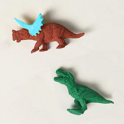 Dinosaur Shaped Erasers  Egg Shape Eraser For Kids Dinosaur Erasers Puzzle 3D Eraser Mini Eraser Dinosaur Toys Desk Pets For Students Classroom Prizes Class Rewards Party Favors (5 Pcs Set)