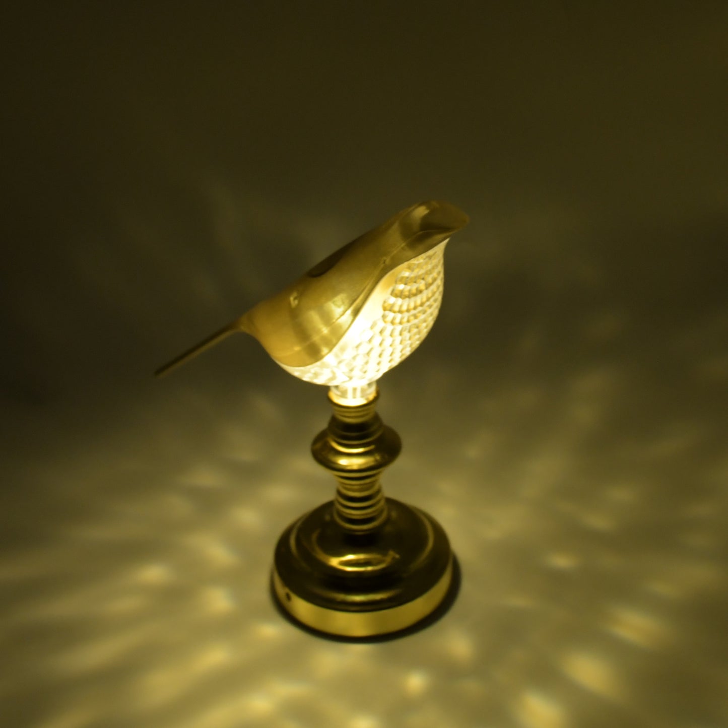 Sparrow Led Table Lamp Crystal Decoration Lamp Soft Light  Energy Saving Lamp (1 Pc)