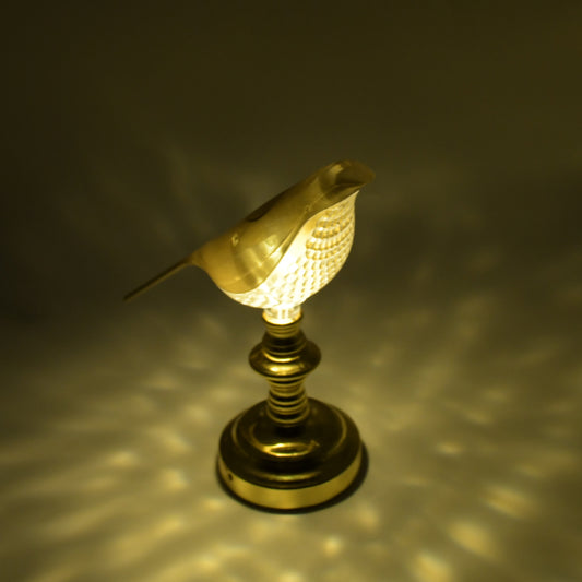 Sparrow Led Table Lamp Crystal Decoration Lamp Soft Light  Energy Saving Lamp (1 Pc)