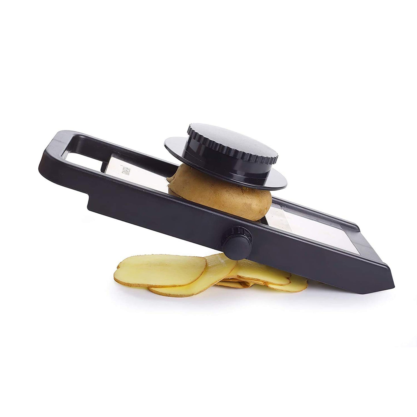 Ganesh Adjustable Plastic Slicer 1-Piece Blacksilver