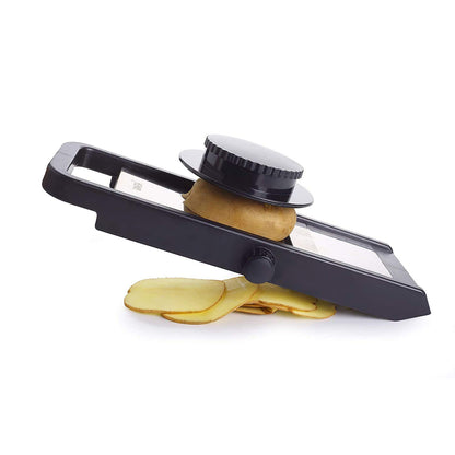 Ganesh Adjustable Plastic Slicer 1-Piece Blacksilver