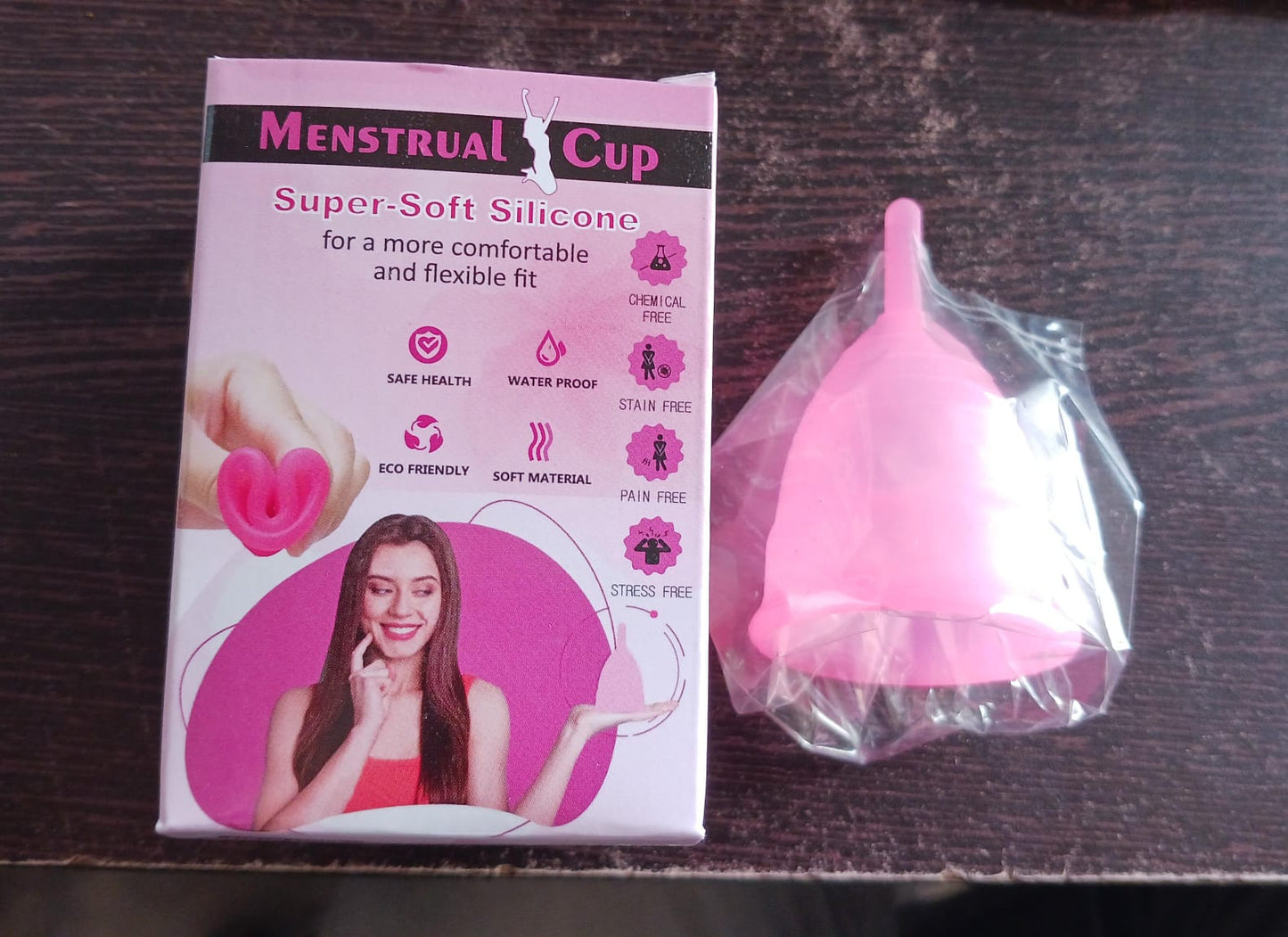 Reusable Menstrual Cup Used By Womens And Girls During The Time Of Their Menstrual Cycle