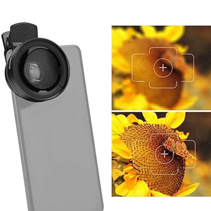 0.45X Camera Lens External Phone Lens Phone Camera Lens (With Color Box  1 Pc)