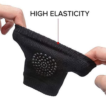 Darkgrey Toddler Wool Knit Leg Warmer (Knee Guard)