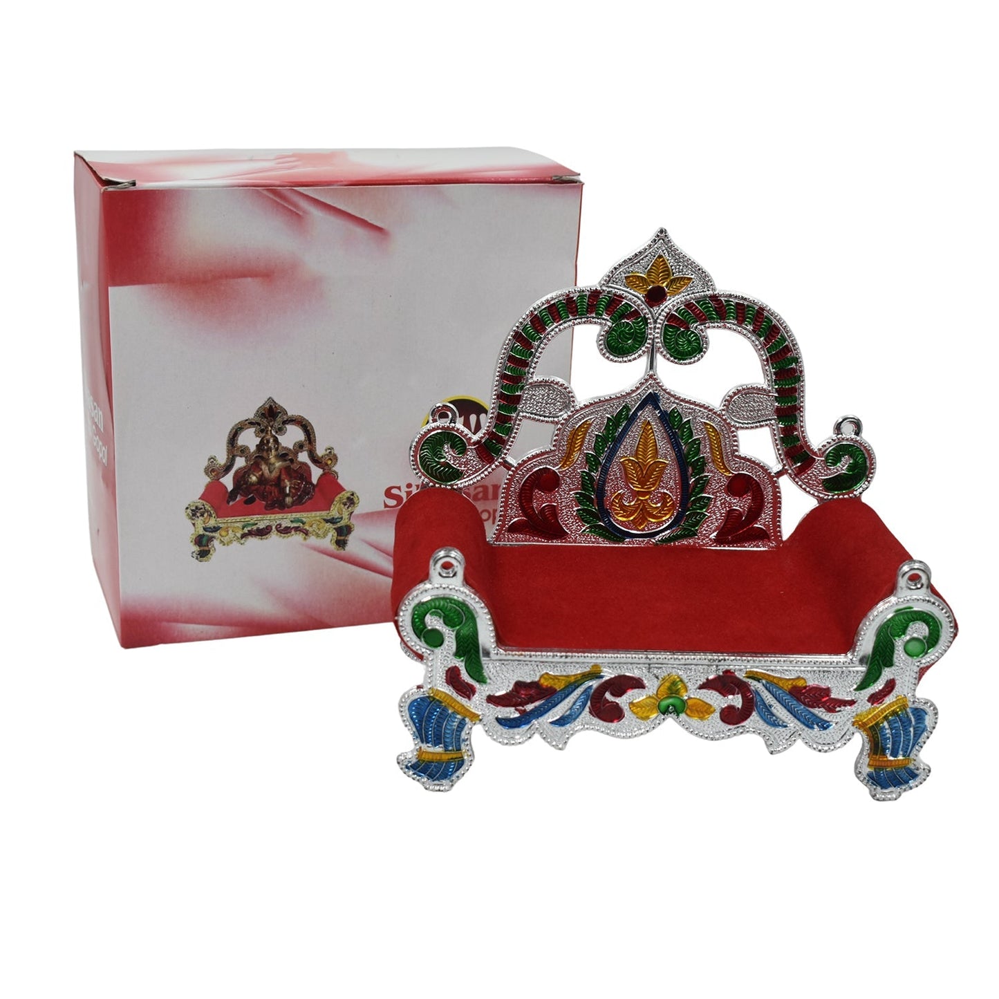 Big Singhasan Bal Gopal Used In All Kinds Of Household And Official Places For Placing Gods Sculpture Over It.