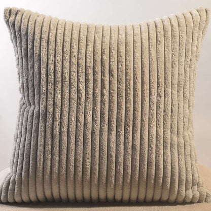 Throw Pillow Covers 16X16 Inch Pack Of 1 Couch Pillows Cover Soft Corduroy Decorative Pillow Covers Square Pillowcase For Bed Sofa Chair Bedroom Home Farmhouse Decor (1 Pc)
